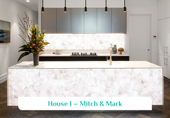 The Block 2019 House 1 - Mitch & Mark Kitchen