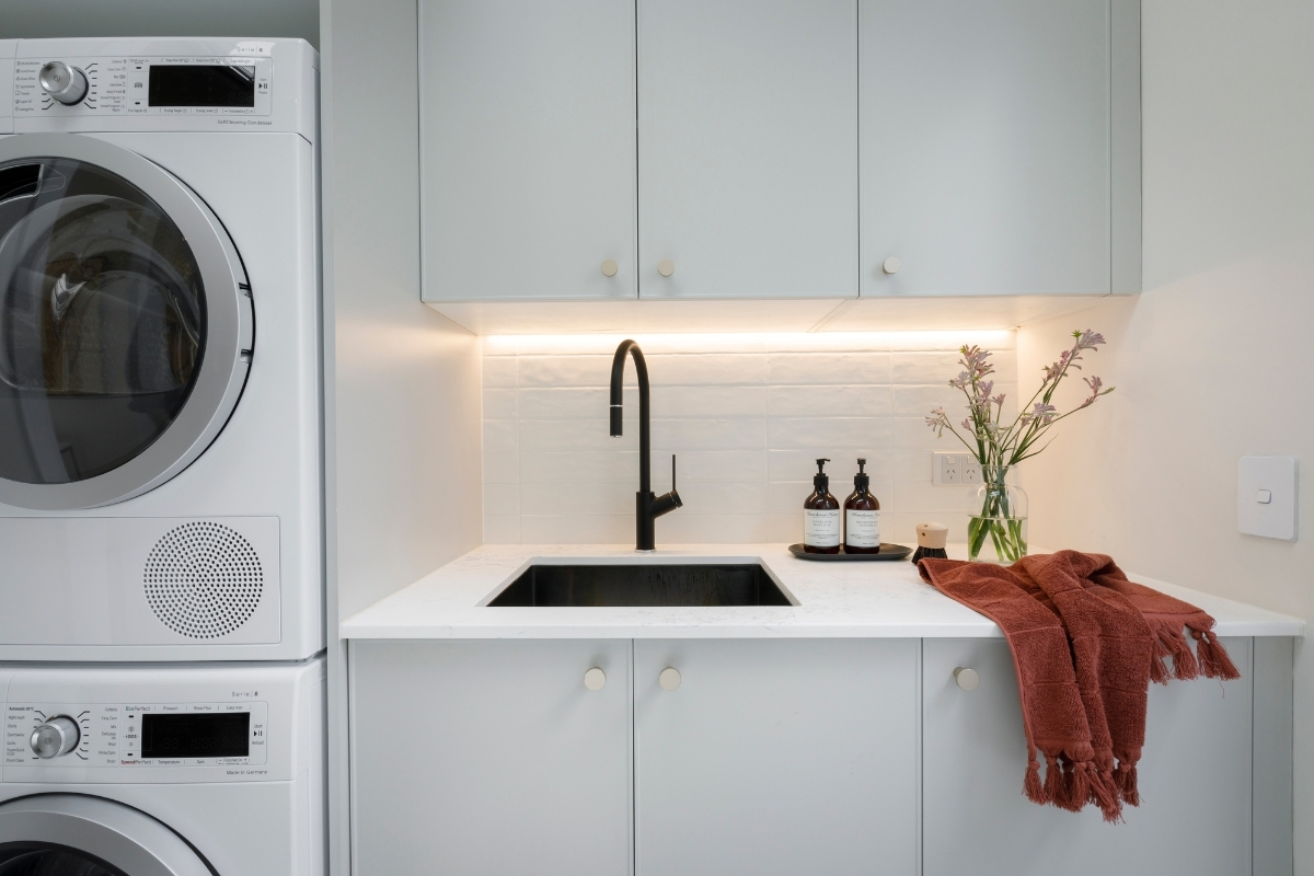 How to Maximise Space in a Small Laundry Kinsman Kitchens