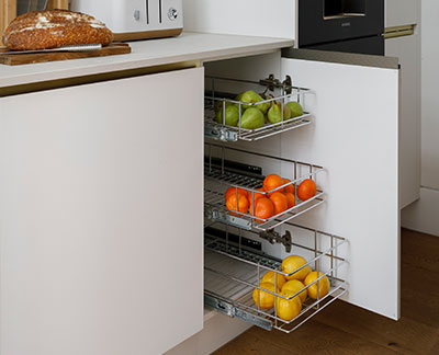Kitchen Pantry Cupboard Kinsman, Slide Out Baskets For Kitchen Cabinets Australia