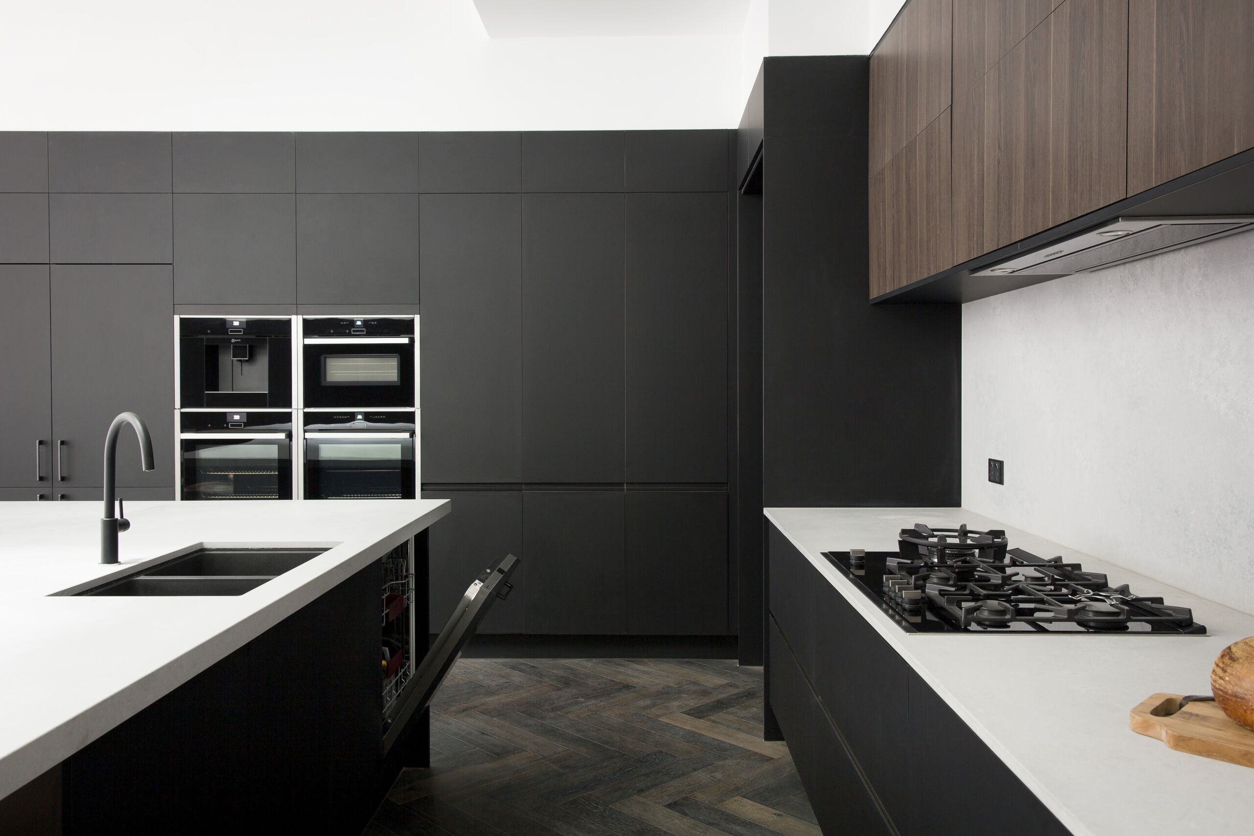 Ultramatt Black Cabinetry - Kitchen