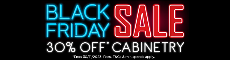 Black Friday Sale - 30% Off Cabinetry