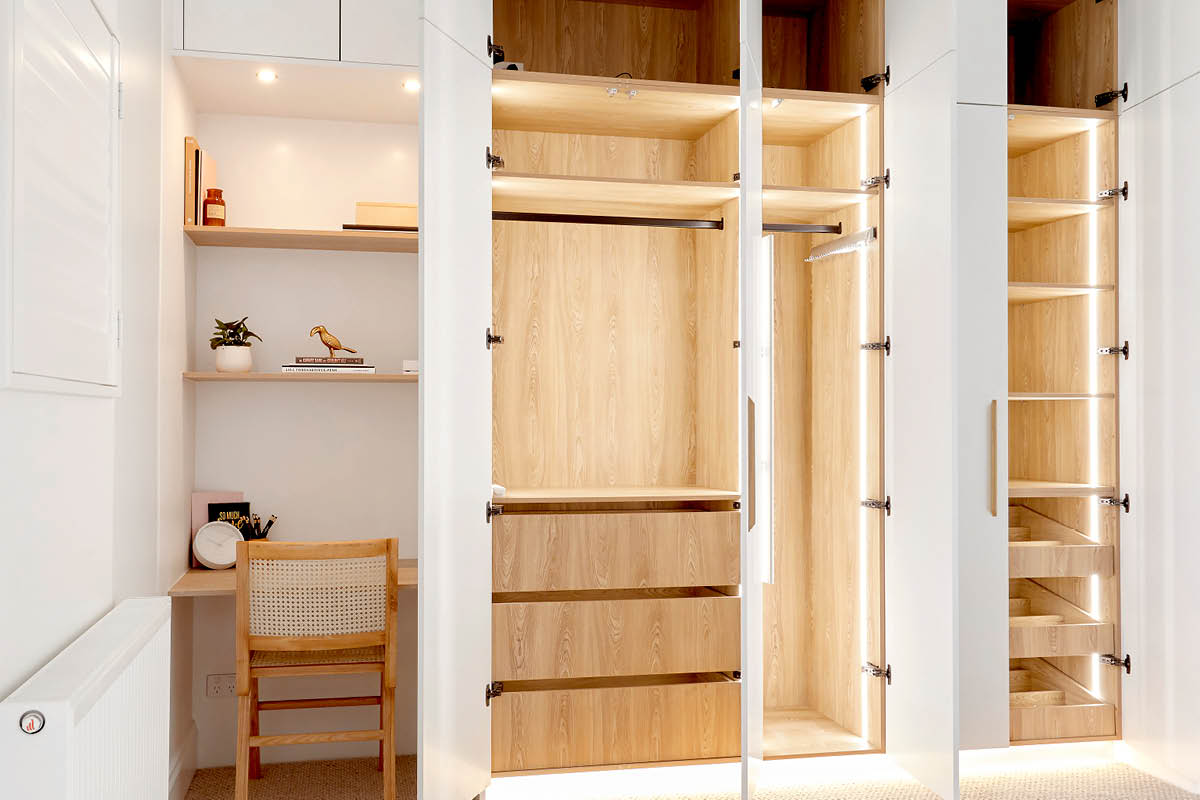 The Block 2020 - Elegant Scandi Wardrobe | Kinsman Kitchens