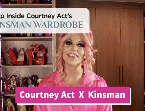 Step Inside Courtney Act’s Kinsman Wardrobe!