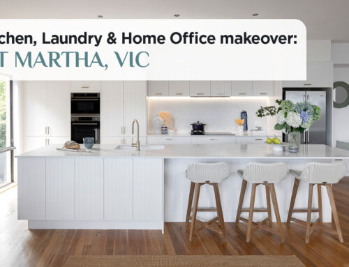 Kitchen, Laundry & Home Office Makeover: Mt Martha, VIC