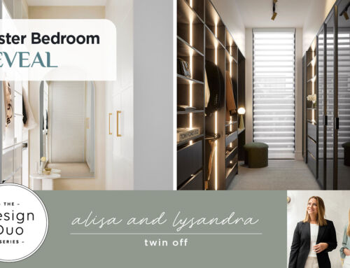 Explore the master walk-in wardrobes created by Alisa and Lysandra Fraser