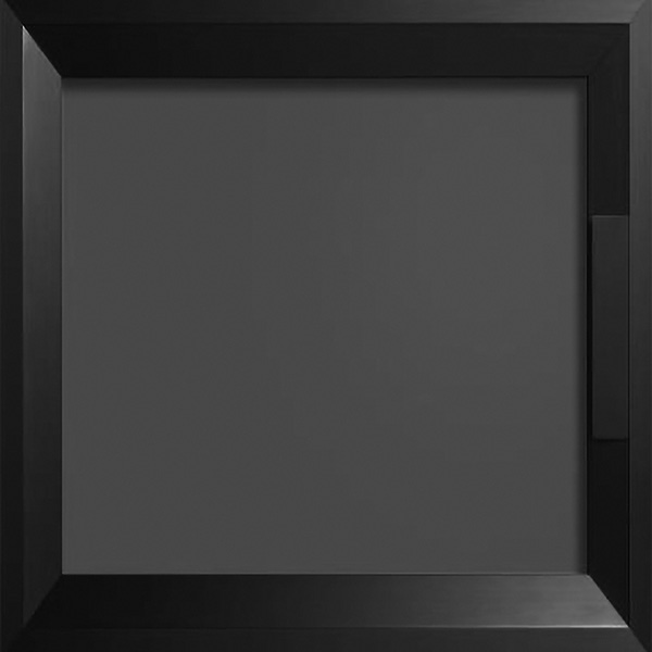 Doors: Black Aluminium Framed Acrylic
