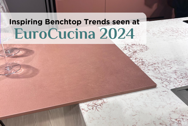 Inspiring Benchtop Trends at EuroCucina 2024