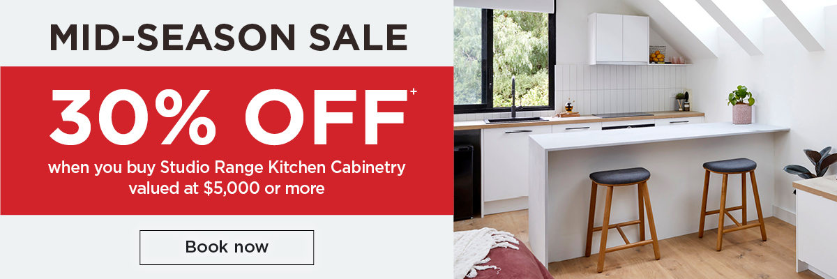 Mid-Season Sale - 30% Off Cabinetry