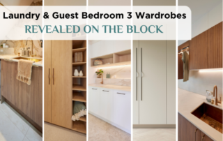 Laundry & Guest Bedroom 3 Wardrobe Revealed on The Block 2024