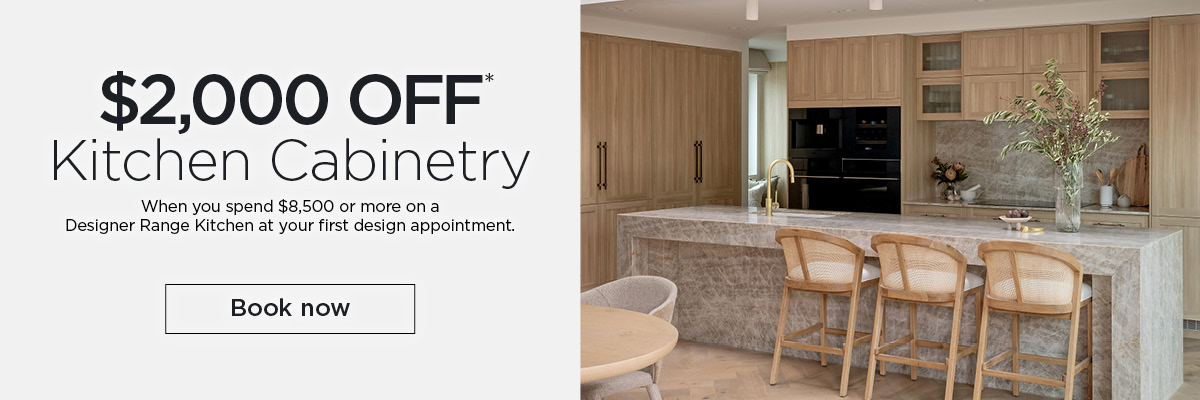 $2,000 Off Cabinetry