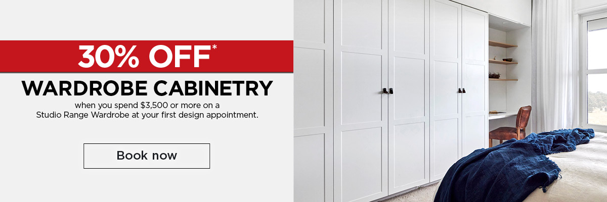 30% Off Studio Range Cabinetry