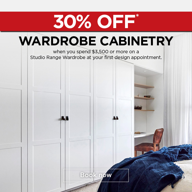 30% Off Studio Range Cabinetry