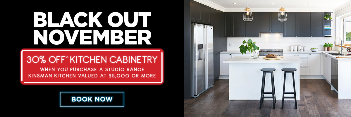 Black Out Sale - 30% Off Cabinetry
