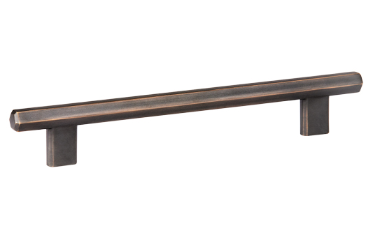 Hendrix Round Antique Brass Bar